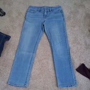 St. John's Bay Light Blue Straight Leg Jeans